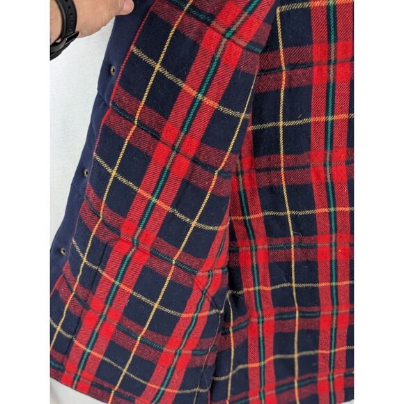 Polo Ralph Lauren Quilted Snap Button Vest Navy Blue Men's Size XL - Picture 9 of 13